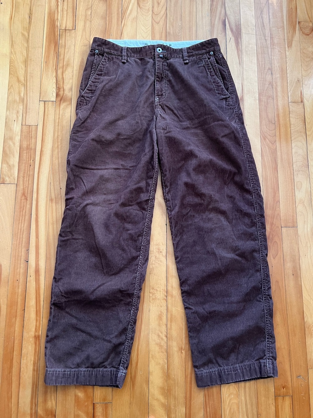 Vintage The North Face A5 Series Pants Men 34 Brown Corduroy Straight Leg Cargo
